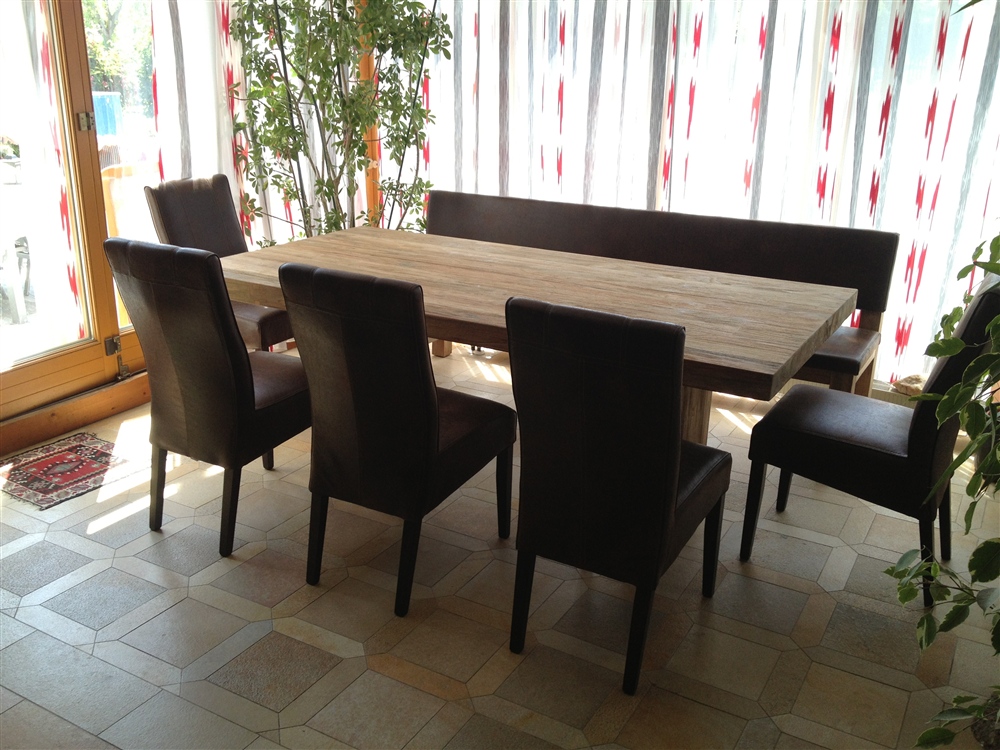 Angebote Gartenmöbel - Blickfänger Tisch mit Stühlen